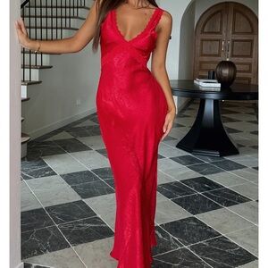 White Fox Maxi Dress